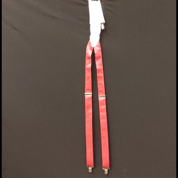 MEN'S LARR BRIO WATERMELON VEST &  SUSPENDERS - Picture 4 of 12